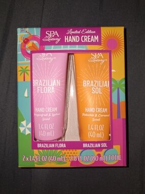 Brazilian Flora & Brazilian Sol Hand Cream Duo